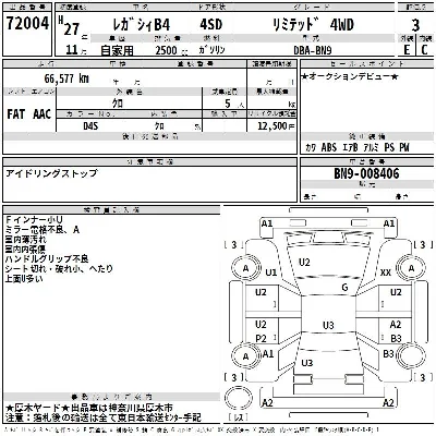 Subaru LEGACY B4