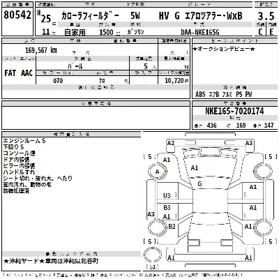 Toyota Corolla Fielder