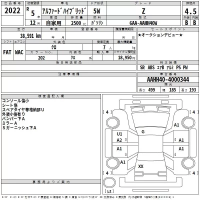 Toyota ALPHARD HYBRID
