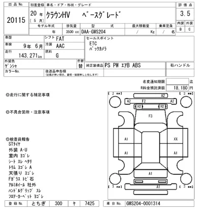 Toyota CROWN HYBRID
