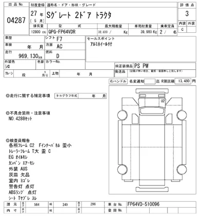 Mitsubishi FUSO SUPER GREAT