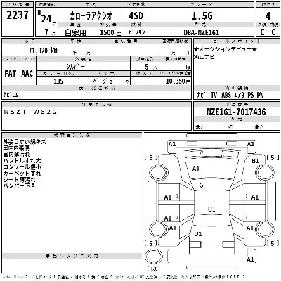 Toyota Corolla Axio