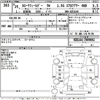 Toyota Corolla Fielder