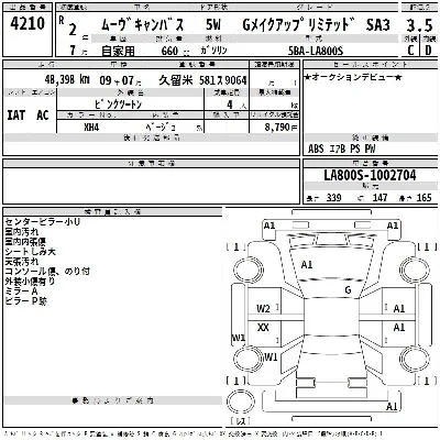 Daihatsu MOVE CANBUS