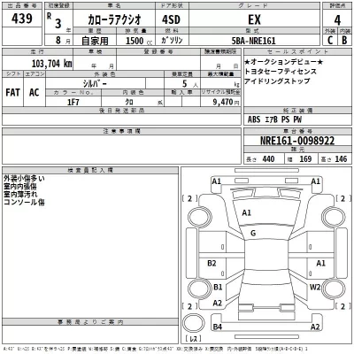 Toyota Corolla Axio
