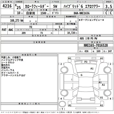 Toyota Corolla Fielder