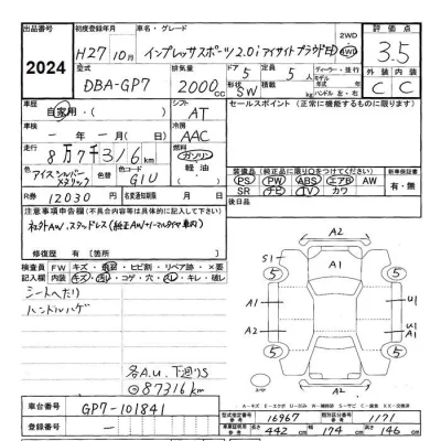 Subaru IMPREZA