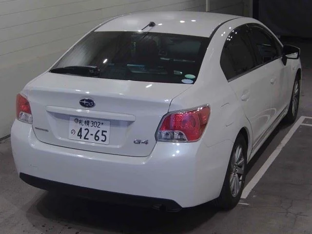 Subaru Impreza  с аукциона в Японии