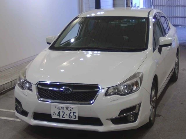 Subaru Impreza  с аукциона в Японии