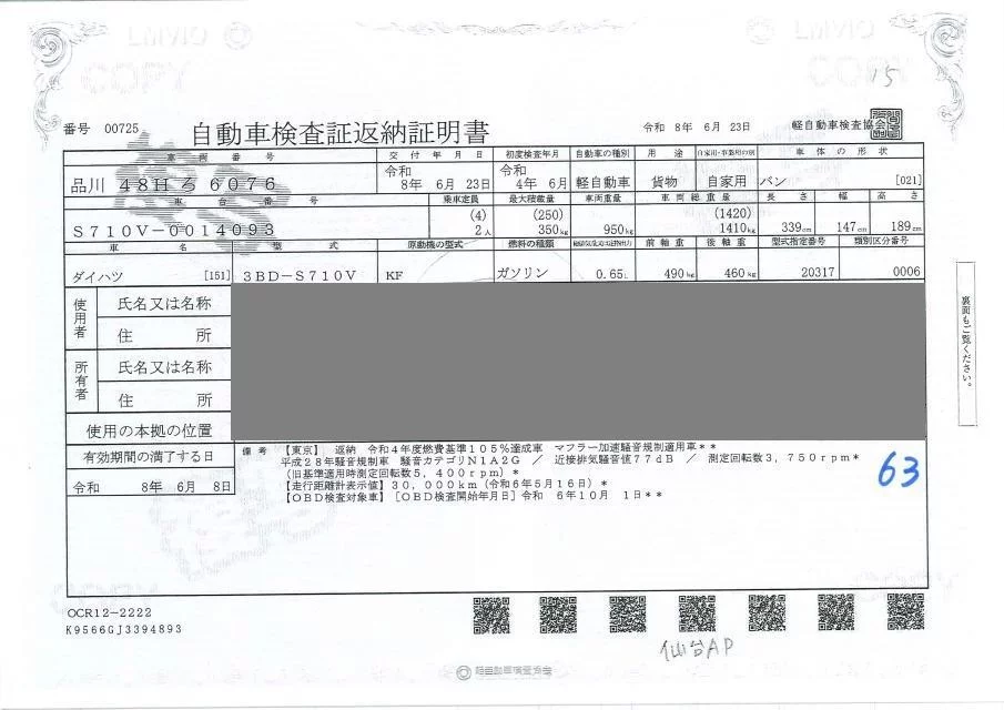 Daihatsu Hijet Cargo  с аукциона в Японии