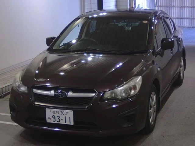 Subaru Impreza  с аукциона в Японии
