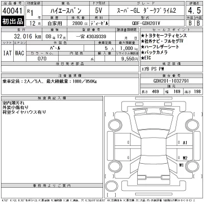 Toyota HiAce Van