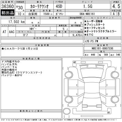 Toyota Corolla Axio