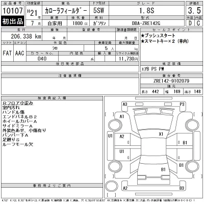 Toyota Corolla Fielder