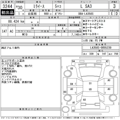 Daihatsu MIRA E S