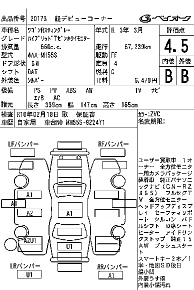 Suzuki WAGON R STINGRAY