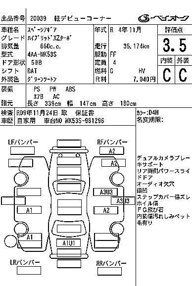 Suzuki SPACIA GEAR
