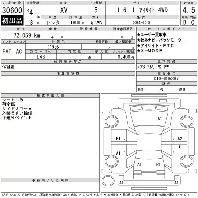 Subaru SUBARU XV