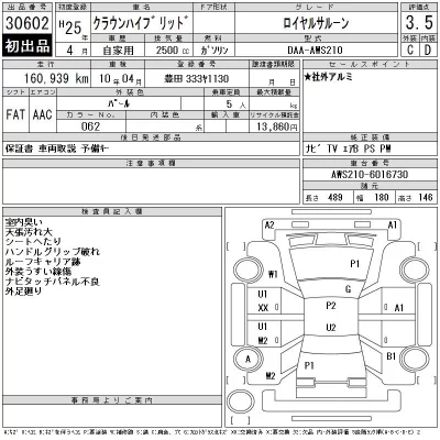 Toyota CROWN HYBRID