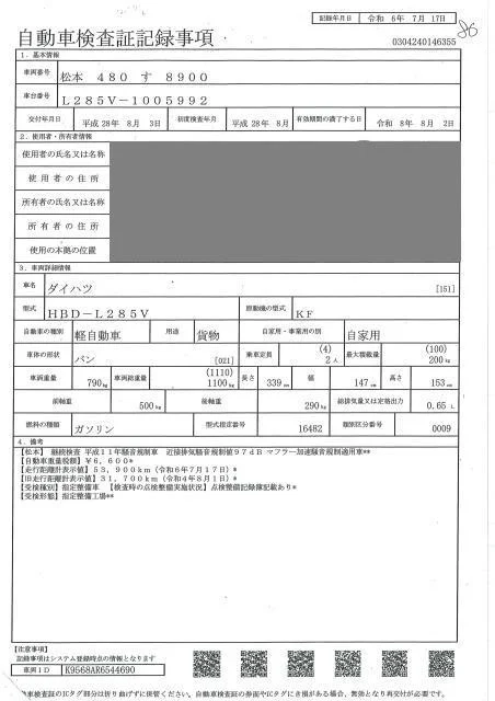 Daihatsu Mira  с аукциона в Японии
