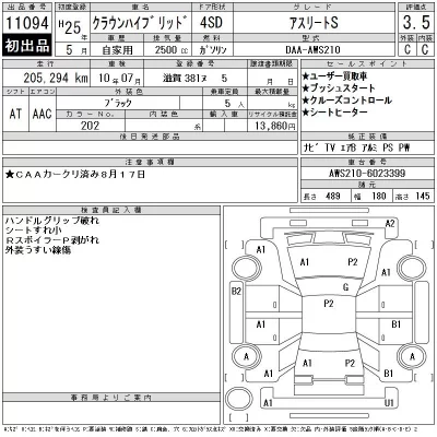Toyota CROWN HYBRID