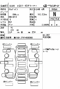 Цена авто Nissan Clipper с аукционов Японии, номер кузова U71V, пробег 113 000, оценка 