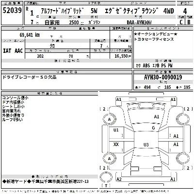 Toyota ALPHARD HYBRID