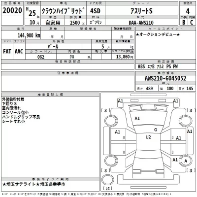 Toyota CROWN HYBRID