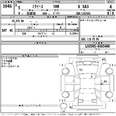 Daihatsu MIRA E S