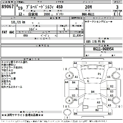 Nissan BLUEBIRD SYLPHY