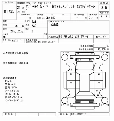 Honda ODYSSEY