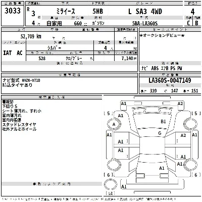 Daihatsu MIRA E S