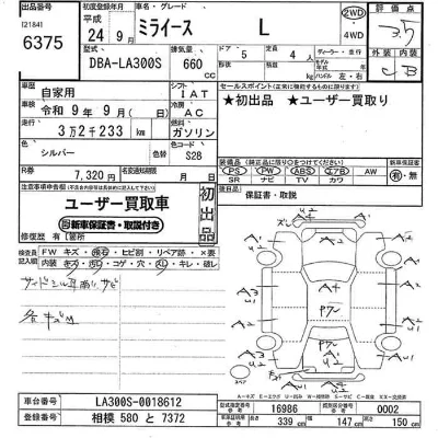 Daihatsu MIRA E S