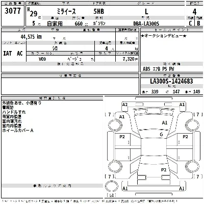 Daihatsu MIRA E S