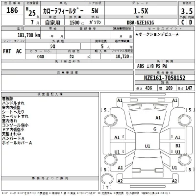 Toyota Corolla Fielder