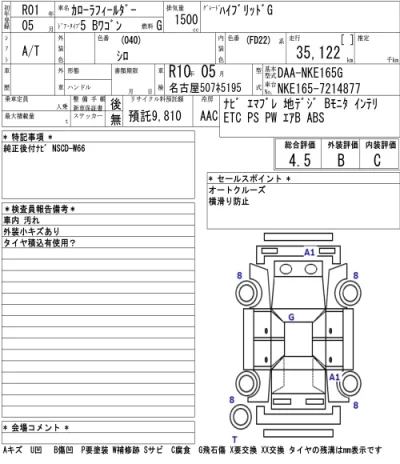 Toyota Corolla Fielder