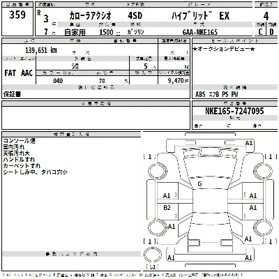 Toyota Corolla Axio