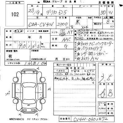 Mitsubishi DELICA D5