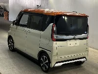 Цена авто Mitsubishi eK X Space с аукционов Японии, номер кузова B34A, пробег 127 000, оценка 8