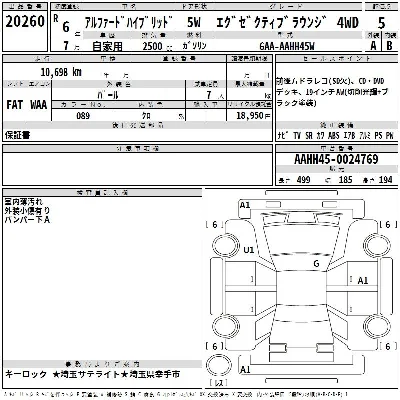 Toyota ALPHARD HYBRID
