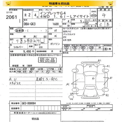 Subaru IMPREZA
