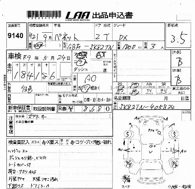 Nissan VANETTE TRUCK