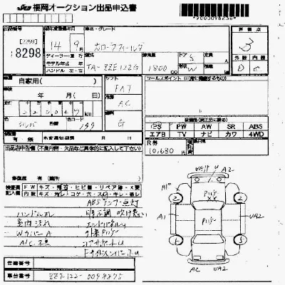 Toyota Corolla Fielder