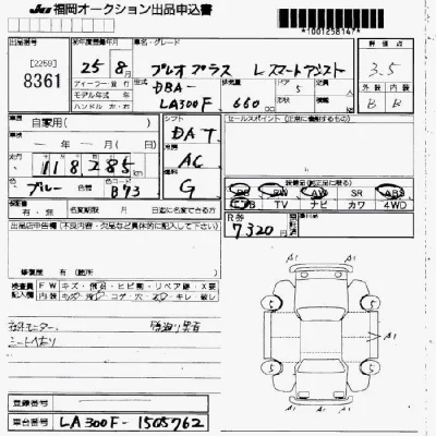 Subaru PLEO PLUS
