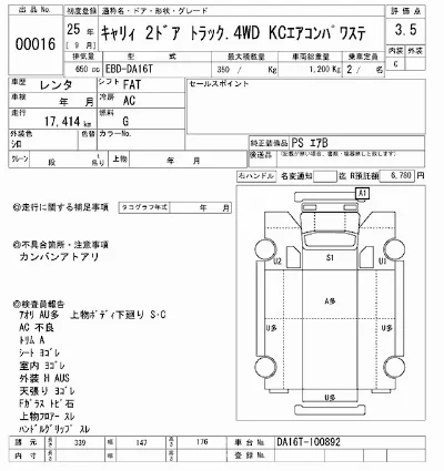 Suzuki CARRY TRUCK