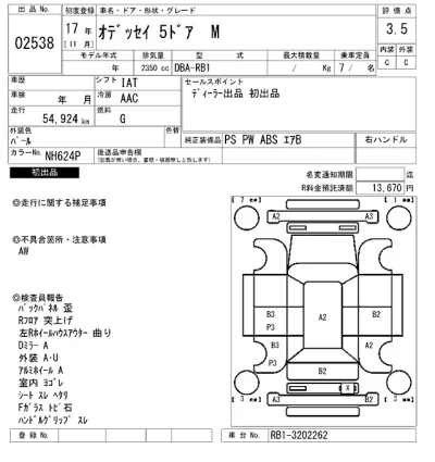 Honda ODYSSEY