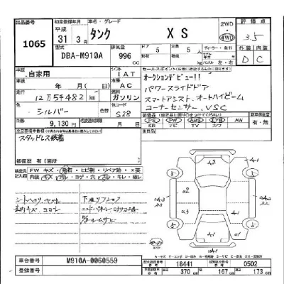 Toyota Tank