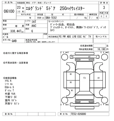 NISSAN ELGRAND