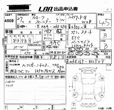 Toyota Corolla Fielder