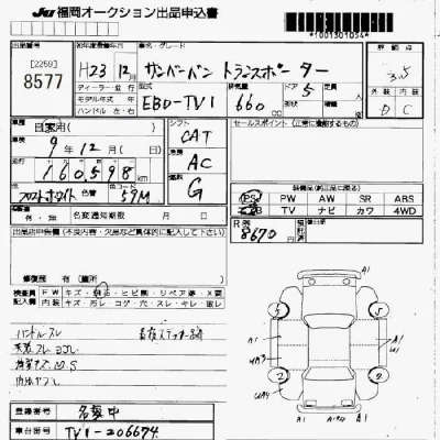 Subaru SAMBAR VAN
